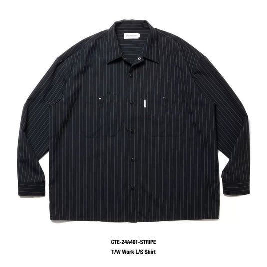 cootie productions striped long sleeve shirt