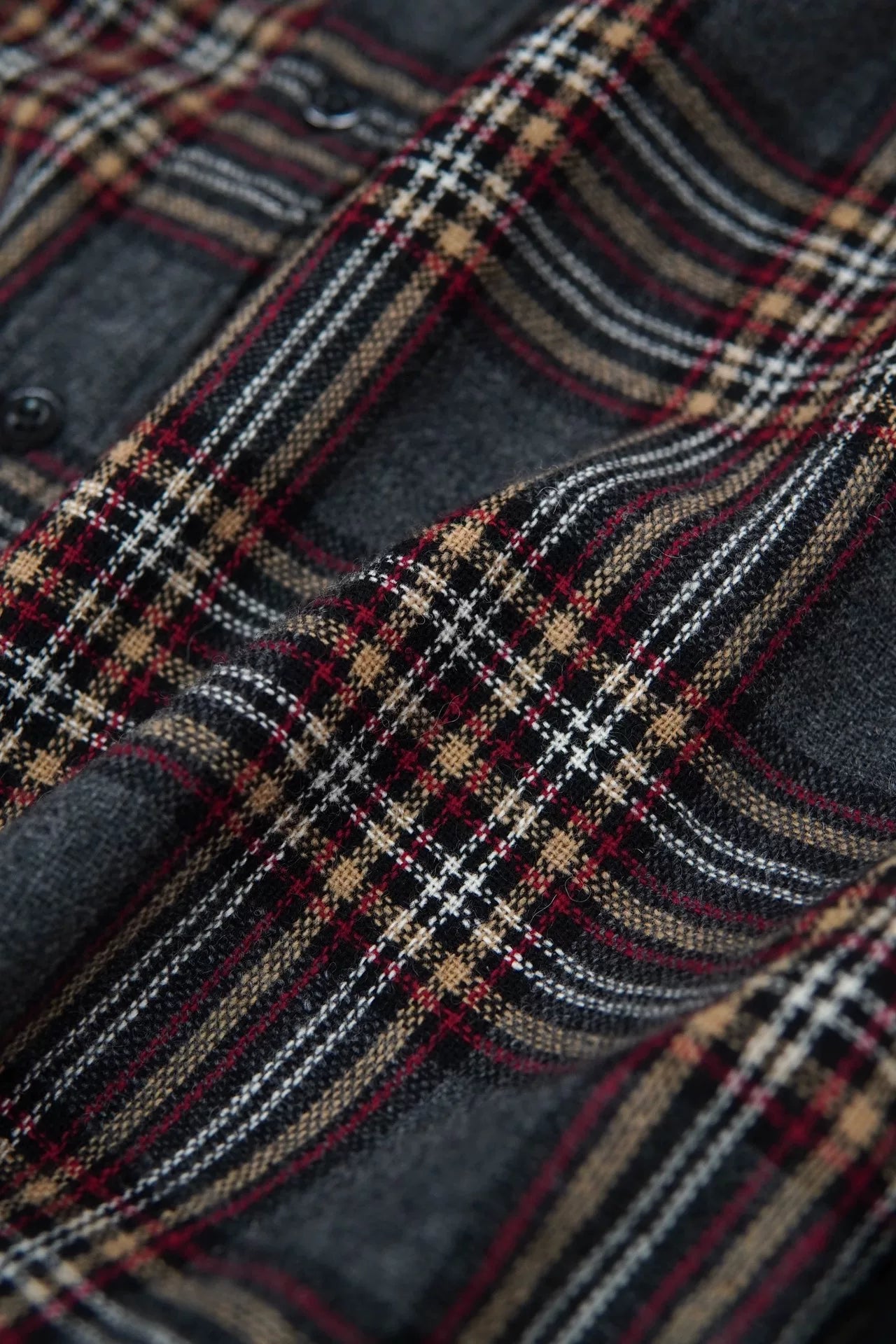 Yohji Yamamoto A/W 2008 Scottish Plaid Wool Shirt