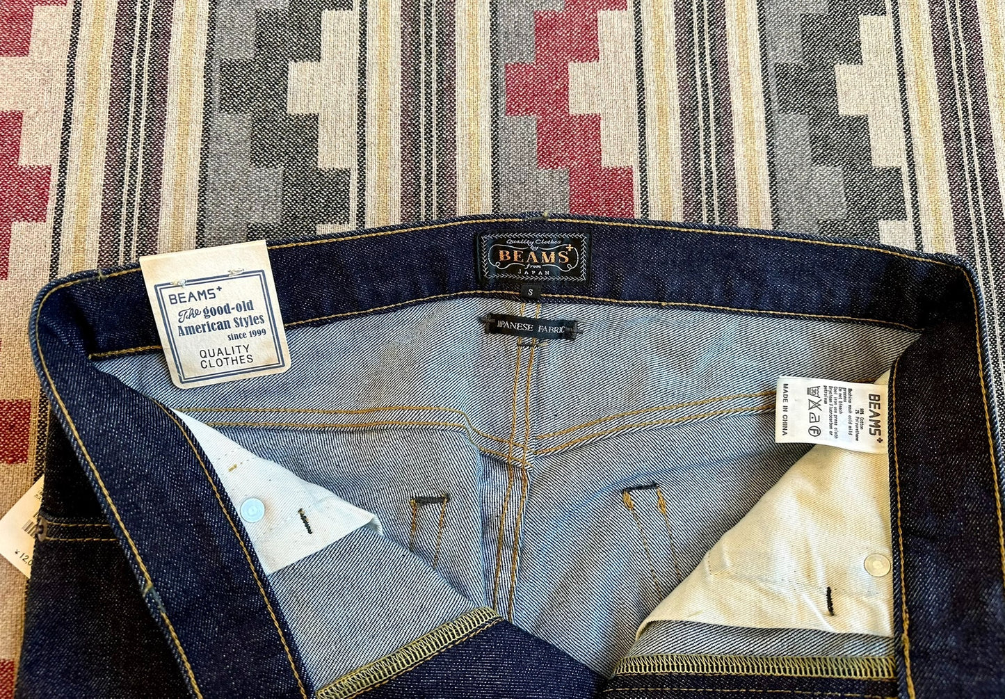 BEAMS PLUS 5 Pocket Tapered Denim Pants