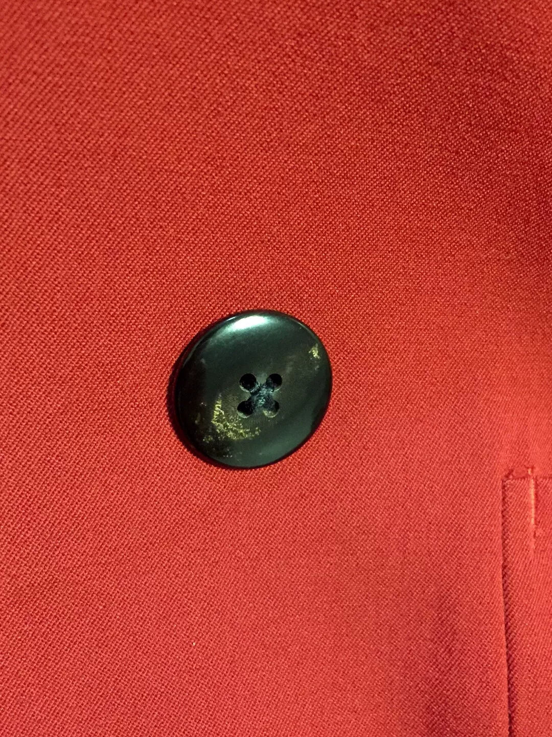 Yohji Yamamoto Archive Red Wool Blazer