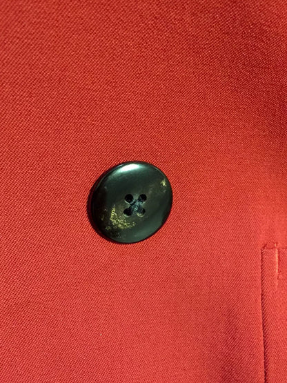 Yohji Yamamoto Archive Red Wool Blazer