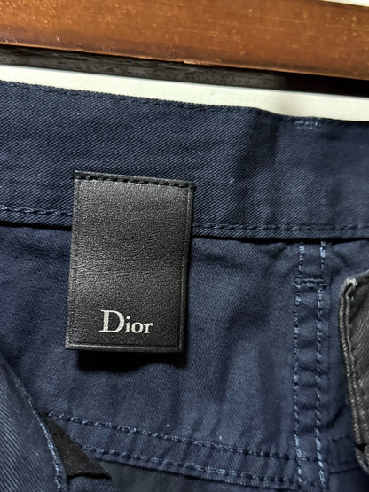 Dior Homme Coated Denim Pants for Spring
