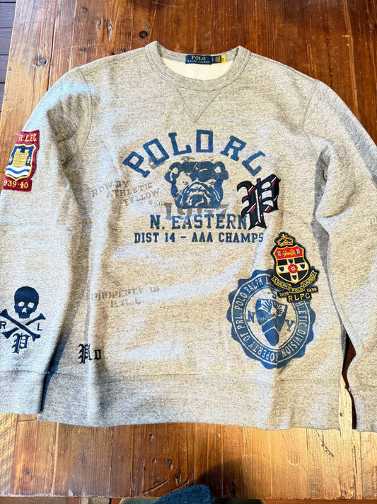 Polo Ralph Lauren Gray SP Size Top