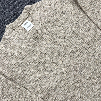 VISVIM 22AW AMPLUS CREW KNIT BEIGE
