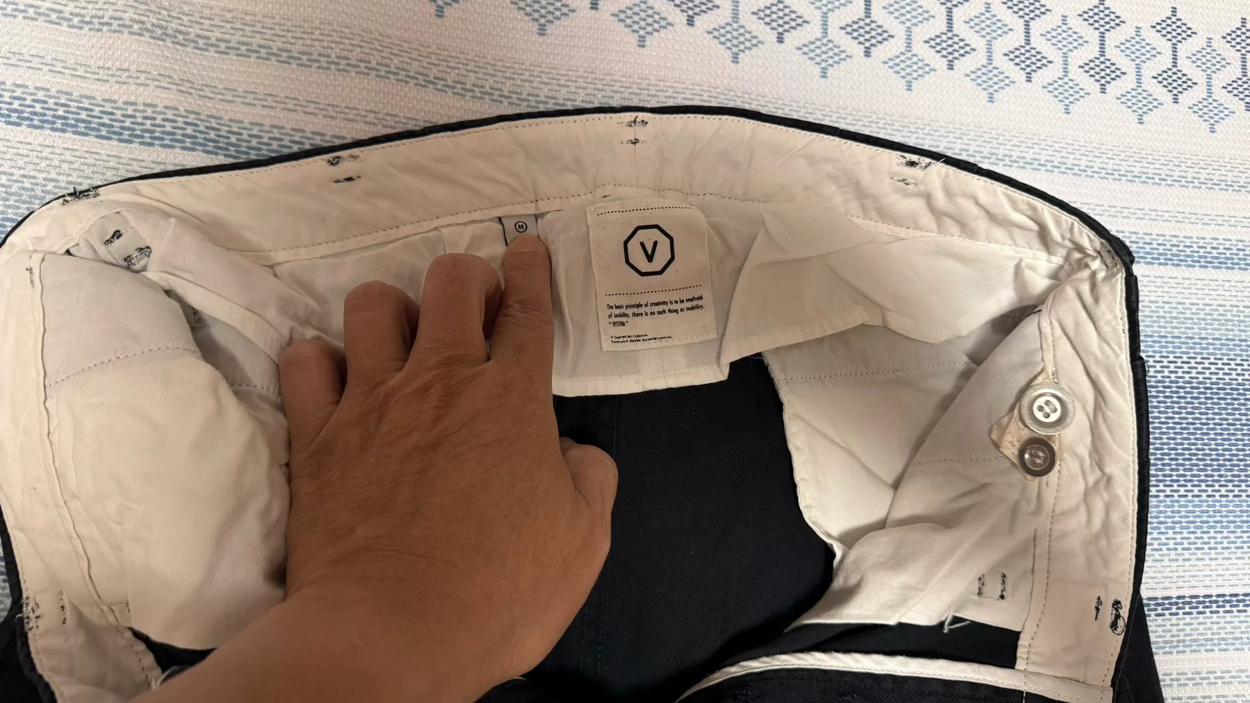 VISVIM HIGH WATER CHINO