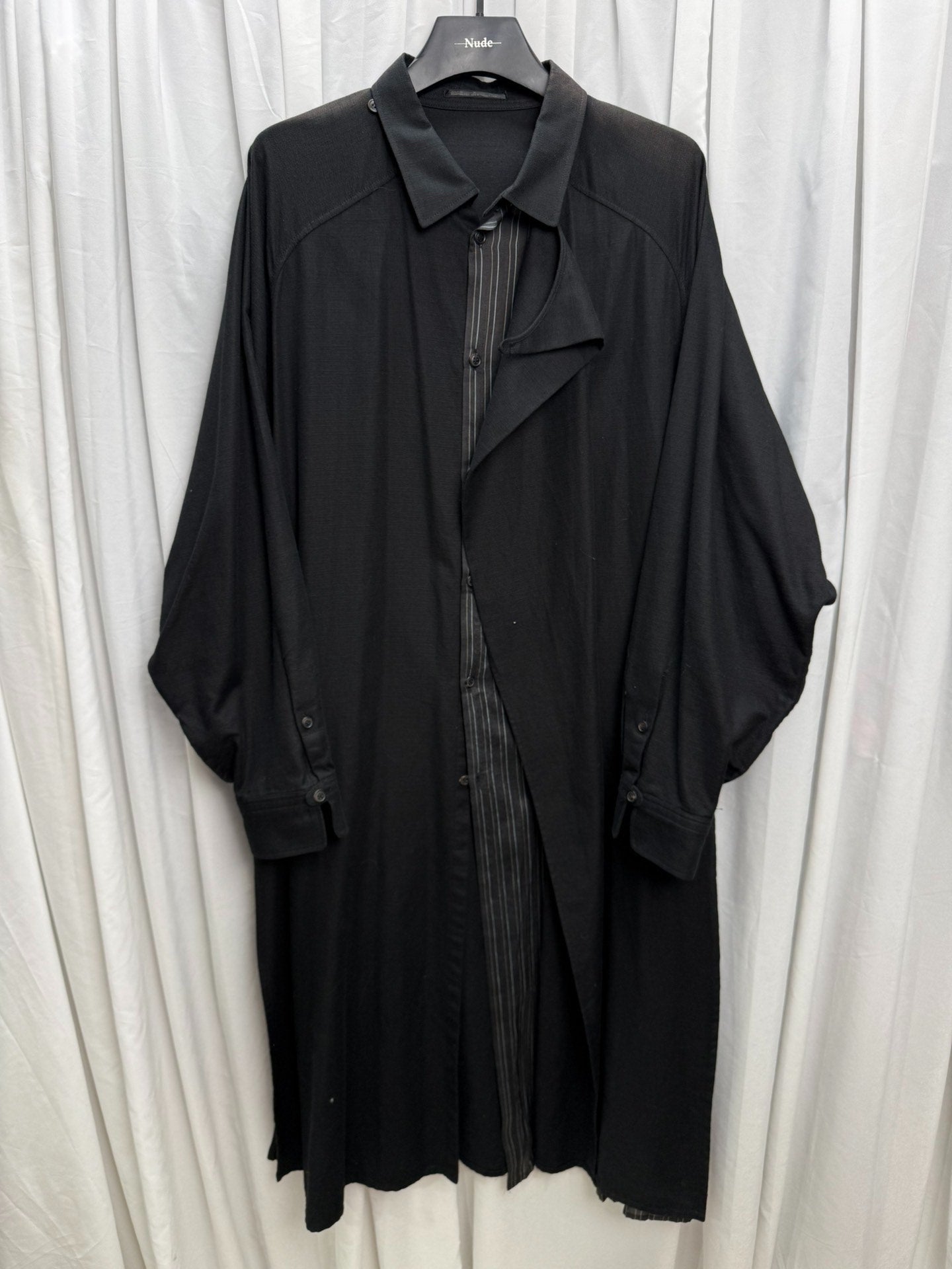 Yohji Yamamoto Pour Homme Double-Layer Coat