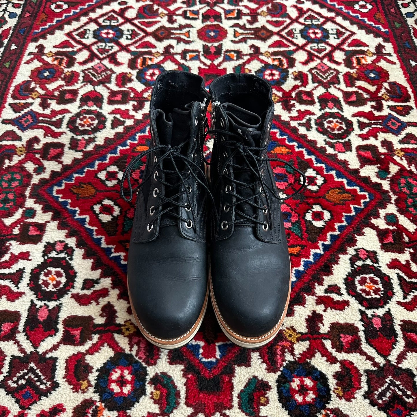 Visvim X mastermind Japan Black Boots