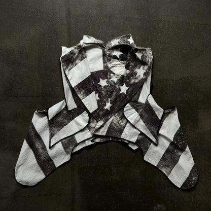American Flag Deconstructed Vest by Nozomi Ishiguro