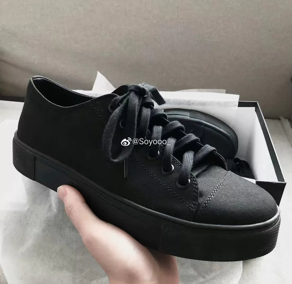 Yohji Yamamoto Pour Homme Canvas Shoes