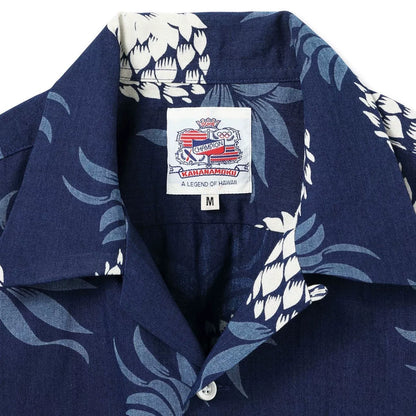 SUN SURF Duke's Pineapple Hawaiian Shirt