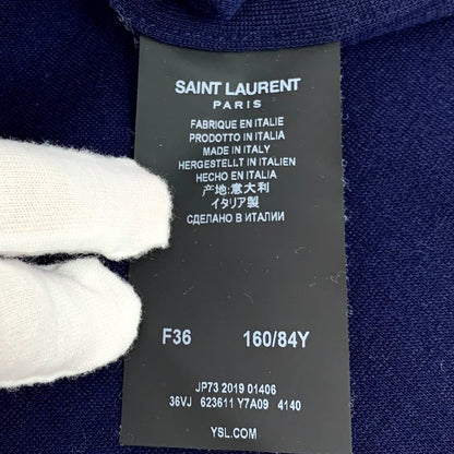 Yves Saint Laurent Dark Blue Logo Shirt