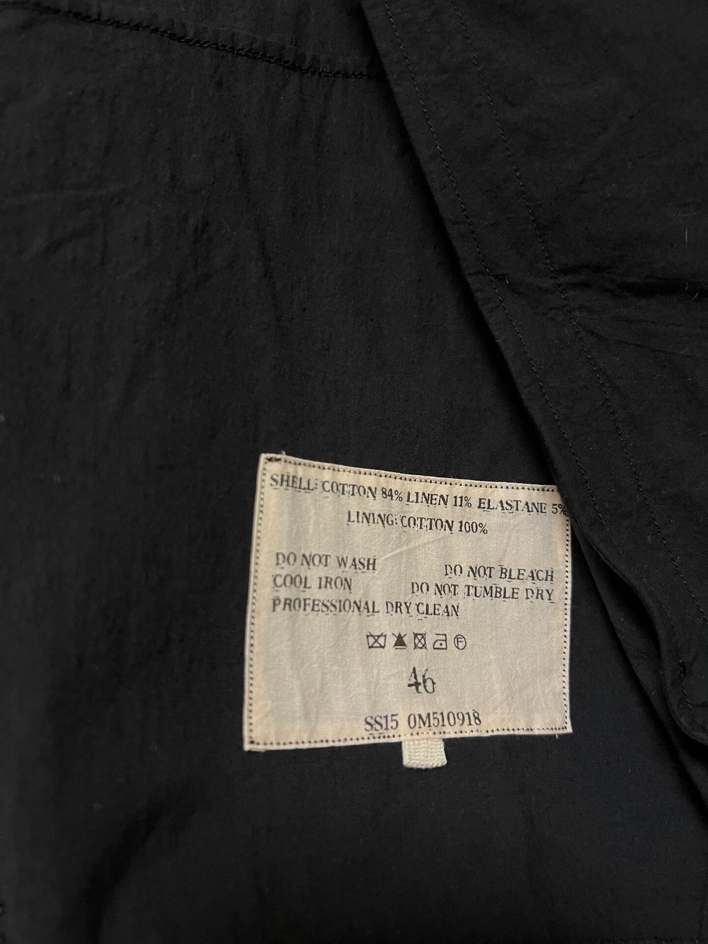 Ziggy Chen MA1 Jacket in Size 46