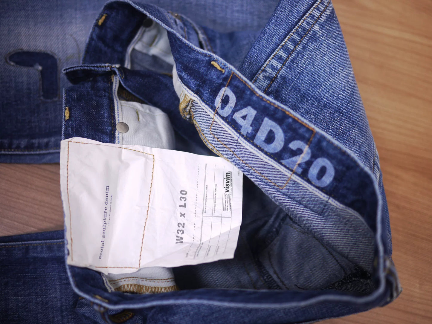 VISVIM SOCIAL SCULPTURE D20 Jeans