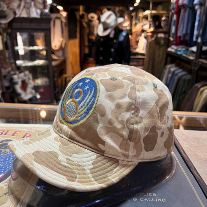 camo embroidered cap by double rl