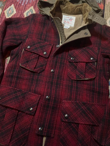 RRL Wool Check Hiking Hunting Coat