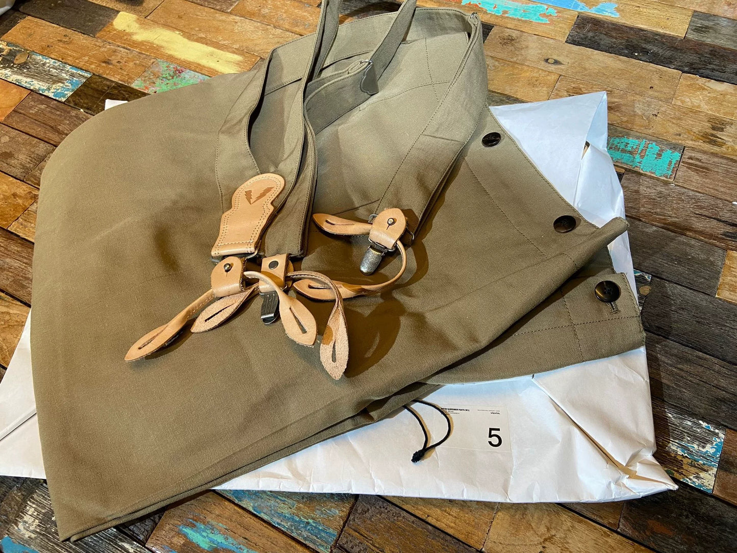 Visvim 20AW Anton Suspender Pants