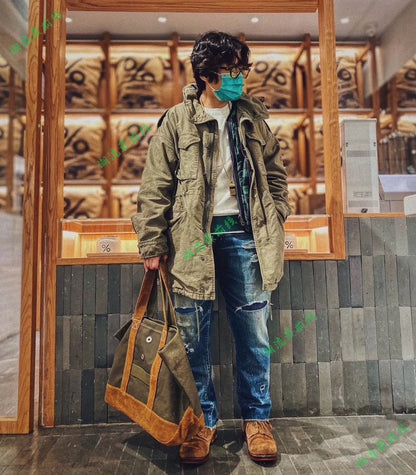 visvim bickle G.cords parka m65 jacket