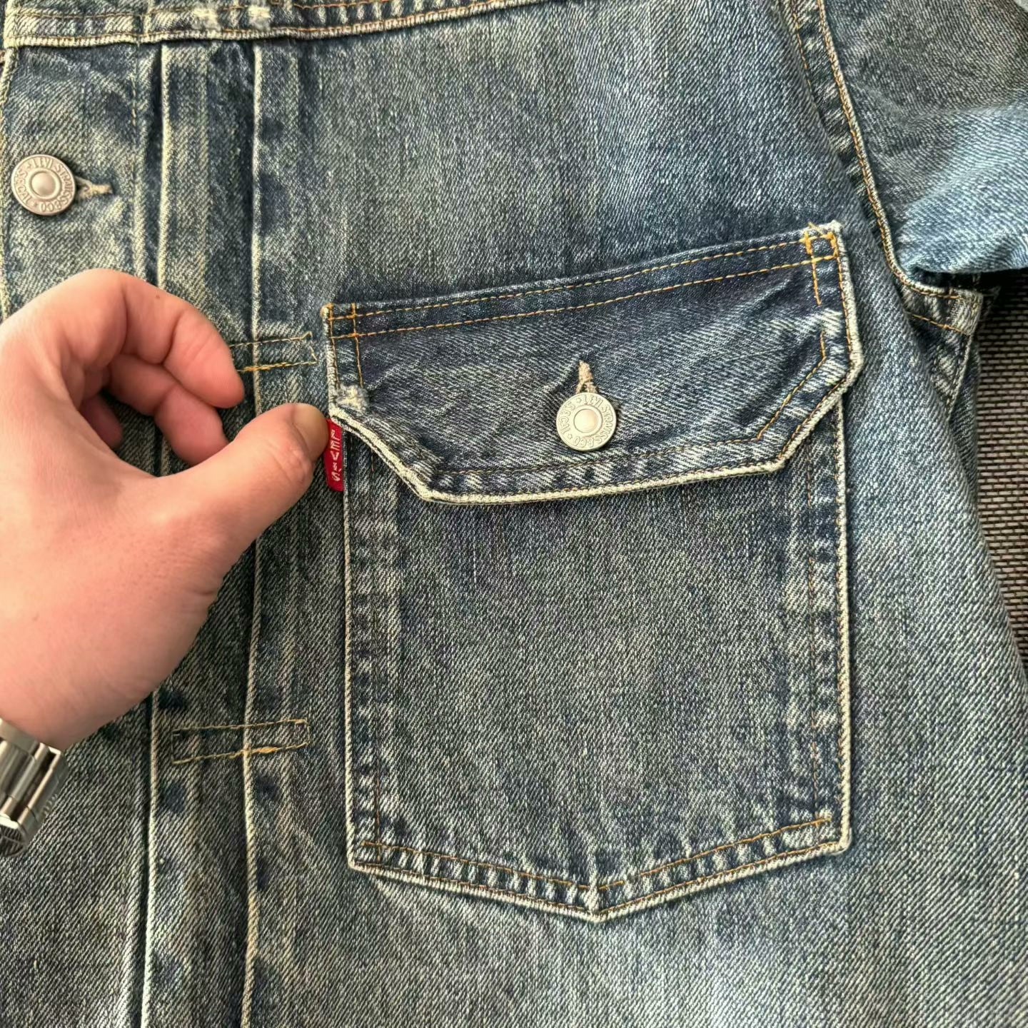 Levi's LVC 507XX Washed Denim Jacket