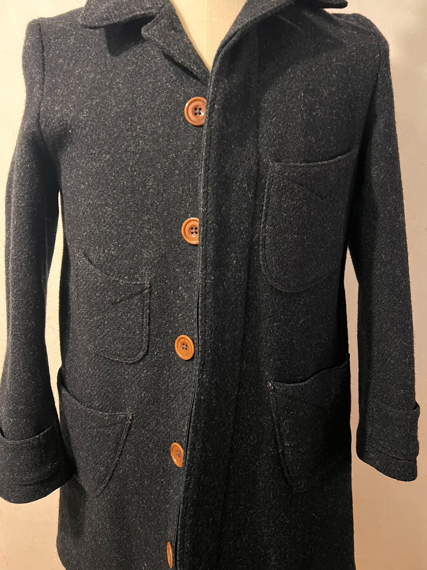 Freewheelers Wool Coat for Everyday Style