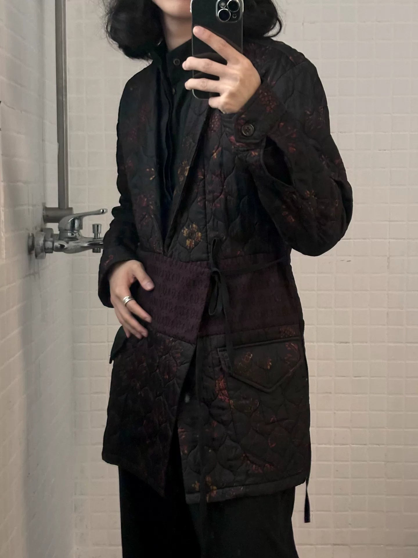 dries van noten aw 2015 quilted jacket