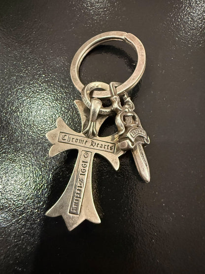 Chrome Hearts Medium Cross Sword Belt Buckle