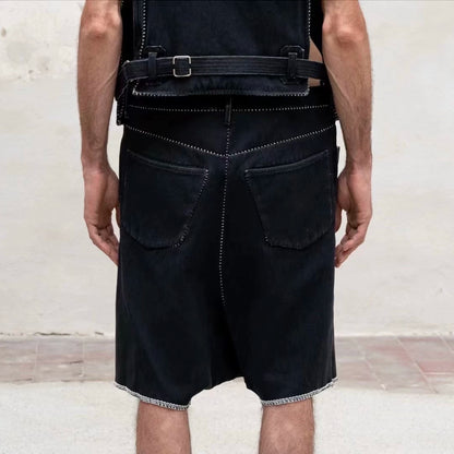 carol christian poell short denim shorts