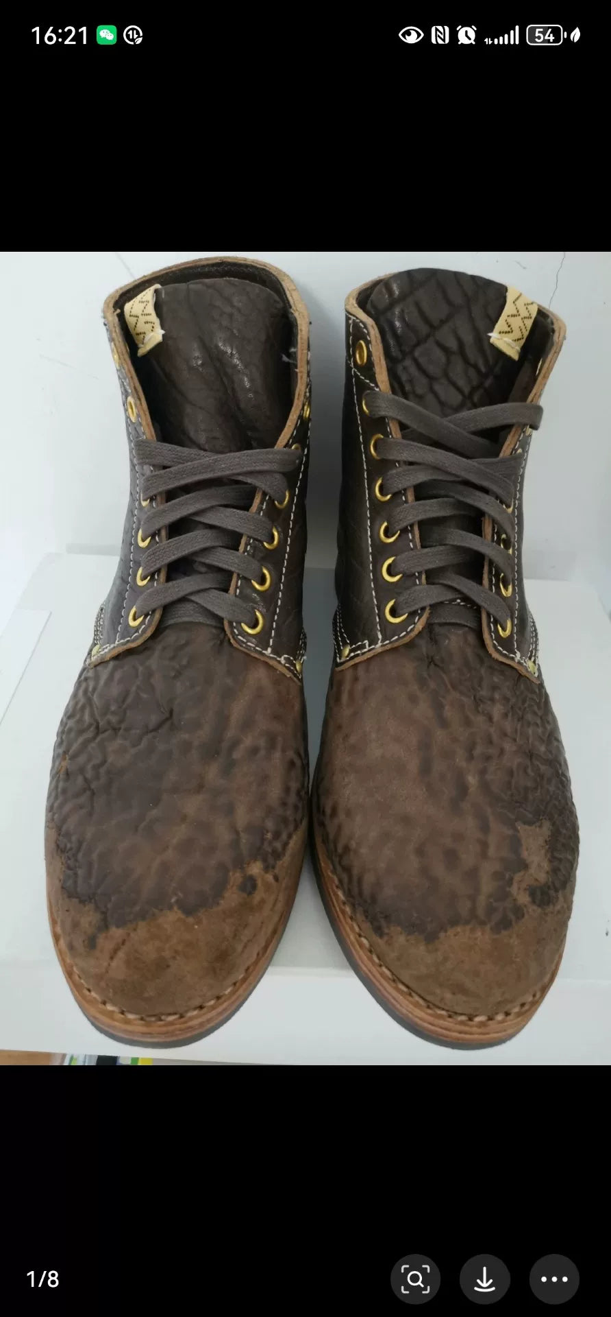 Visvim 22AW Brigadier Folk Boots