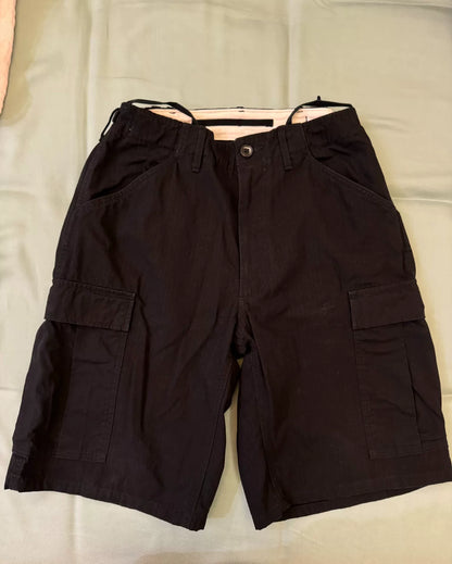 nanamica cargo shorts black 30