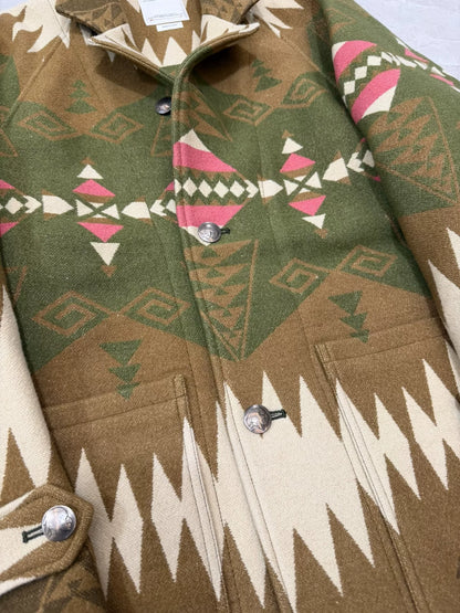 Visvim 23AW Hopiland Coat Native Blanket