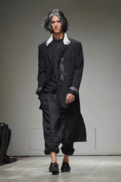 Yohji Yamamoto Three Acetate Jacket