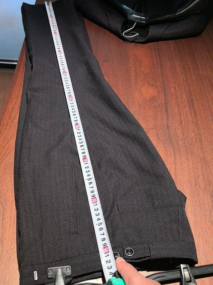 RAF SIMONS Black Wool Suit Set