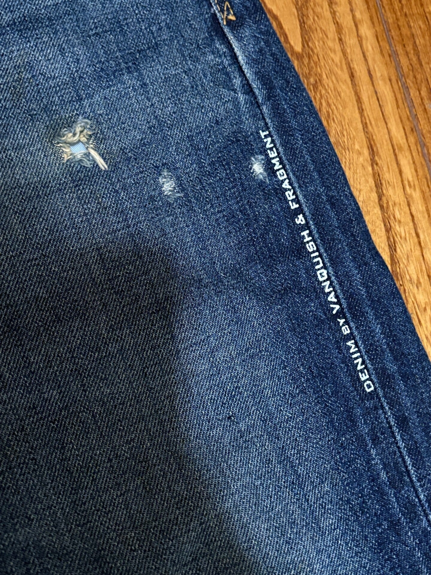 Vanquish & Fragment Heavy Washed Jeans