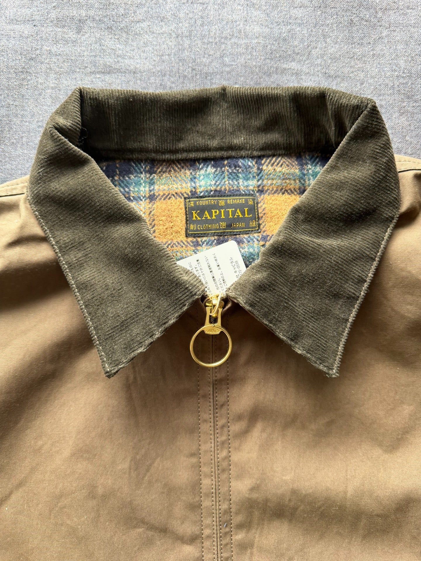 Kapital Waxed Double-Sided Short Jacket