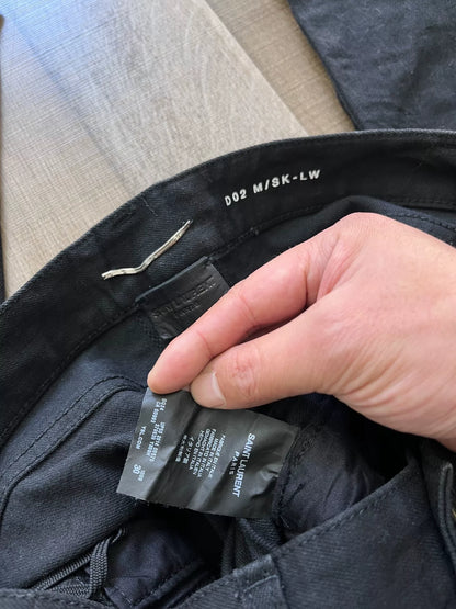 Saint Laurent Western Silver Concho Denim Pants