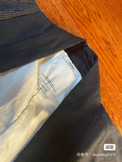 Visvim Ruunpe Dark Striped Coat