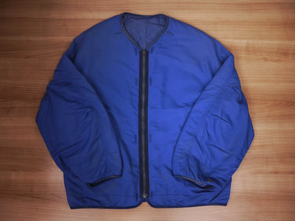 visvim iris jacket in navy blue