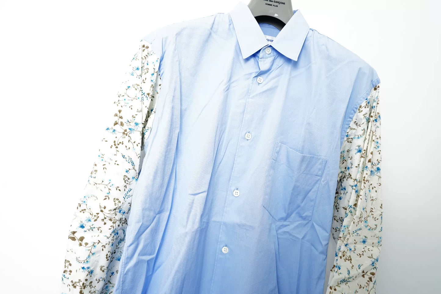 Comme des Garçons Embroidered Spliced Sleeve Shirt