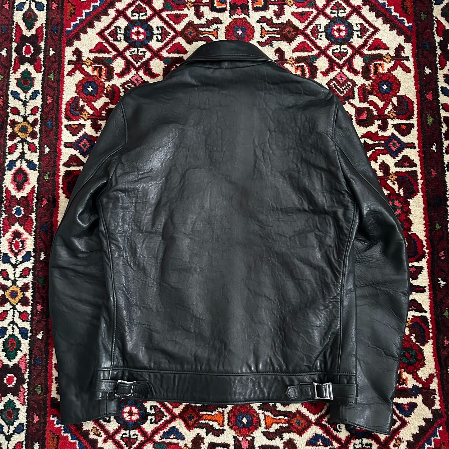 lewis leathers 551T black leather jacket