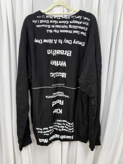 The Soloist Brush-painted Oversized Sweatshirt