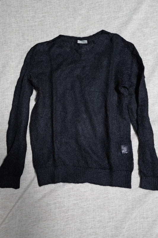 Dior Homme Black Mohair Blend Sweater