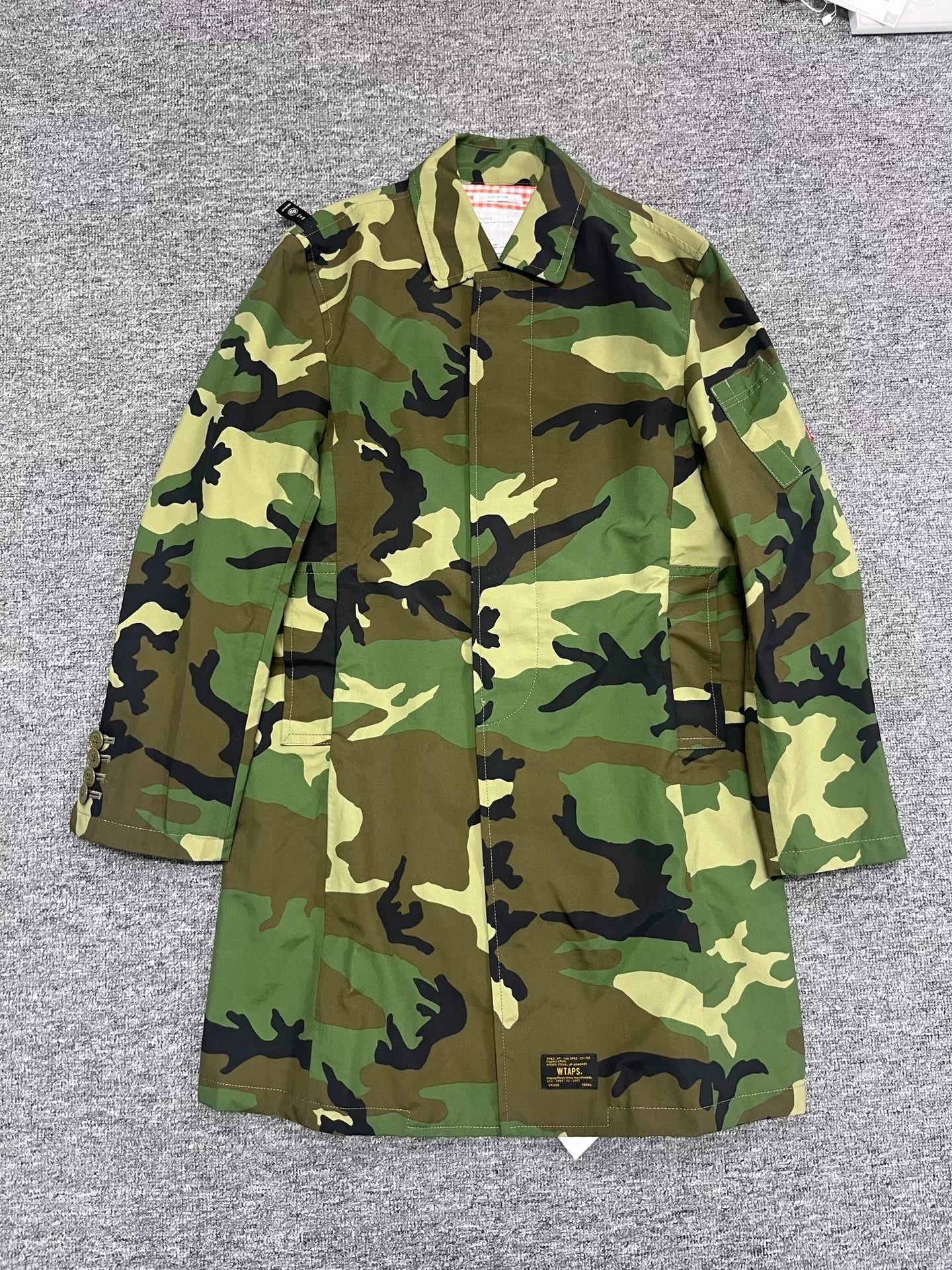 WTAPS Camouflage Long Coat