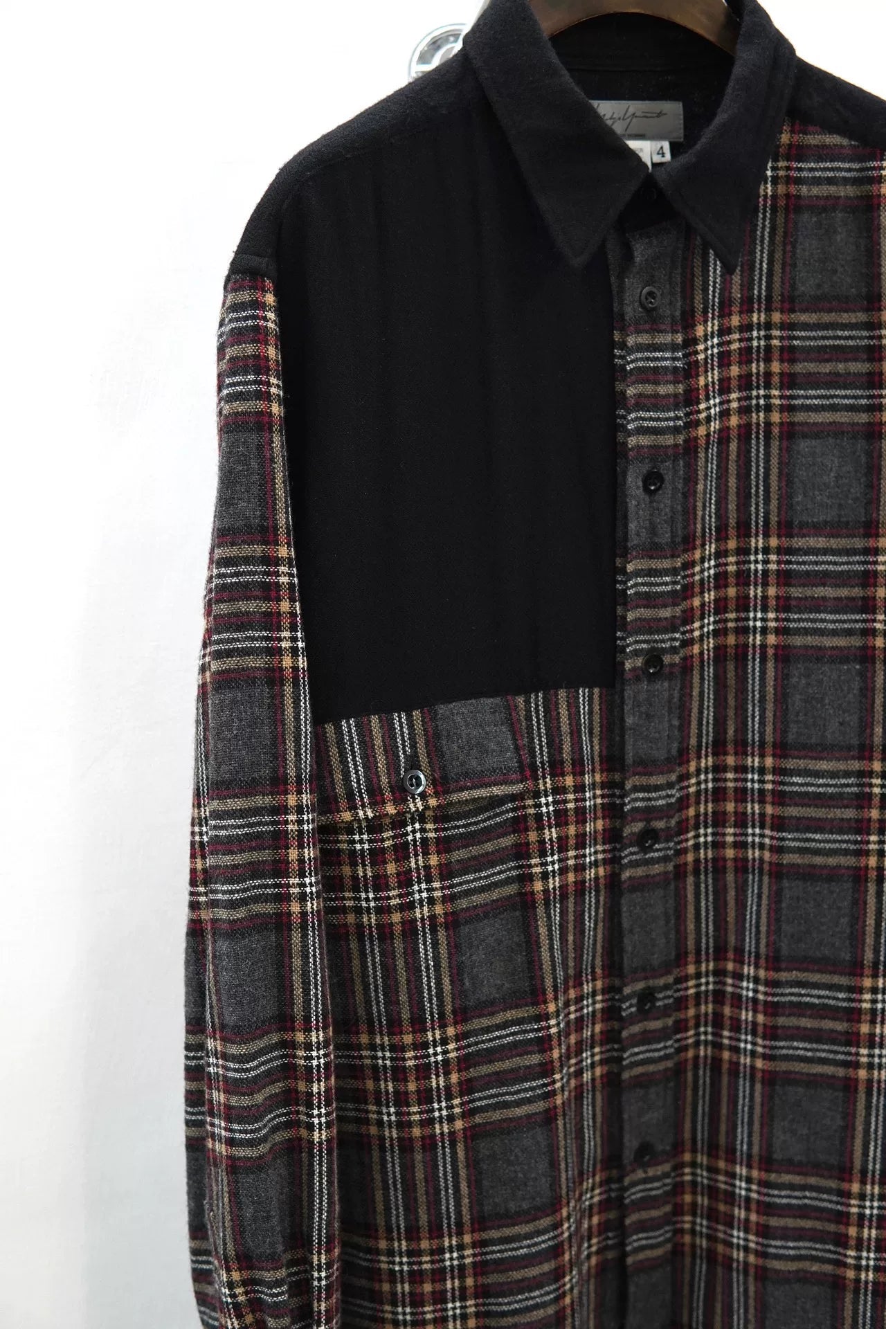 Yohji Yamamoto A/W 2008 Scottish Plaid Wool Shirt