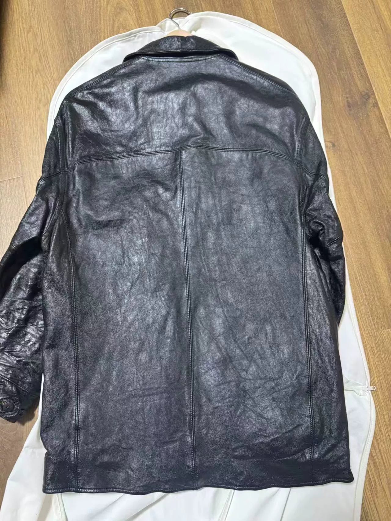 VISVIM 25AW HUDSON COAT Horse Leather Black