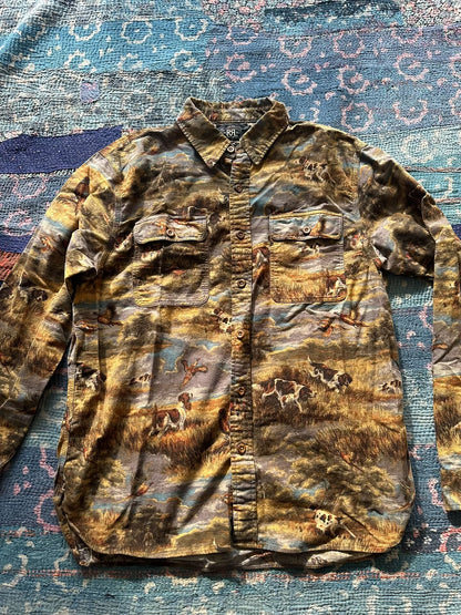 RRL Hunting Dog Shirt in Large
