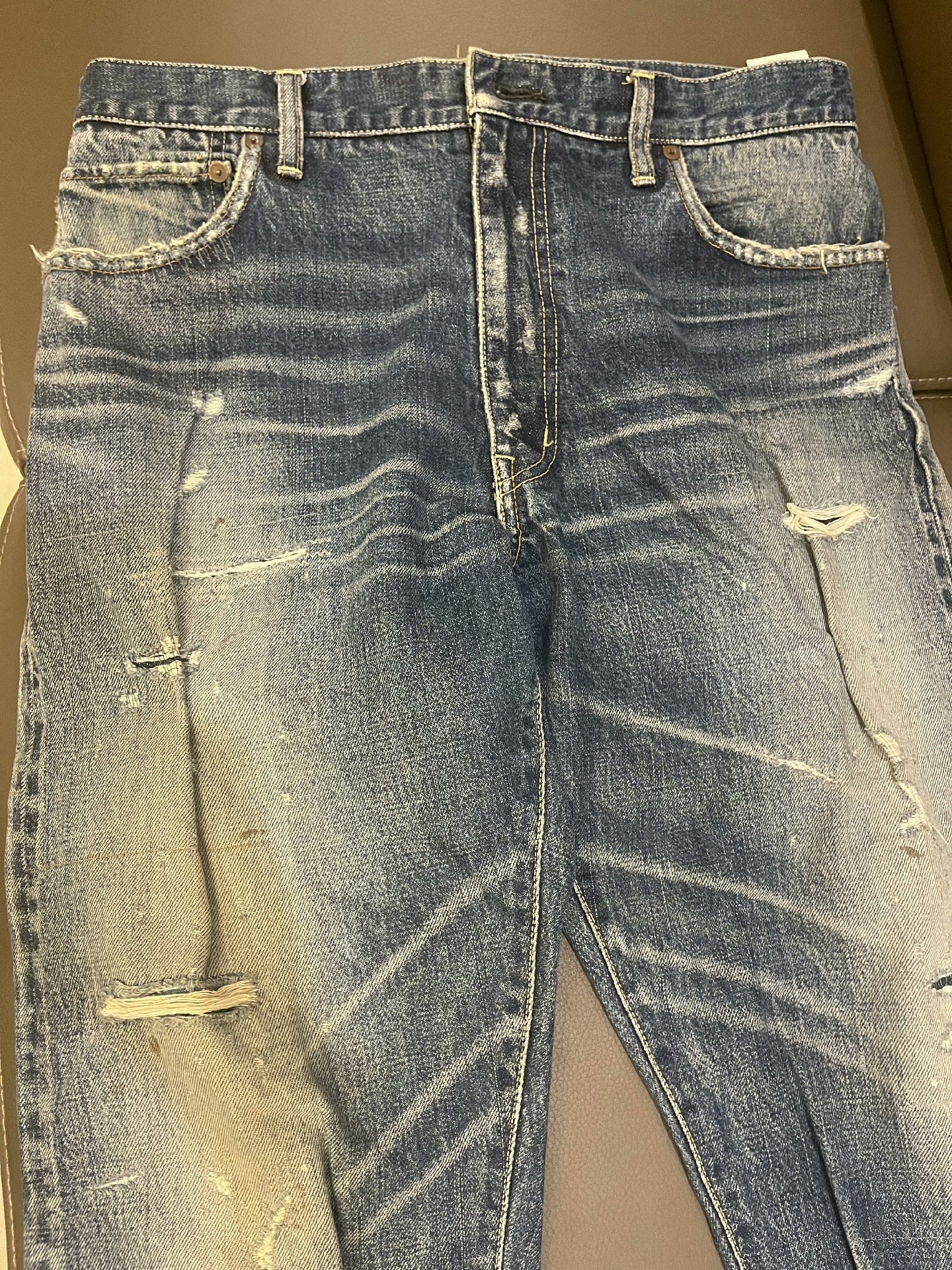visvim 22SS Journeyman Tacked DMGD Pants