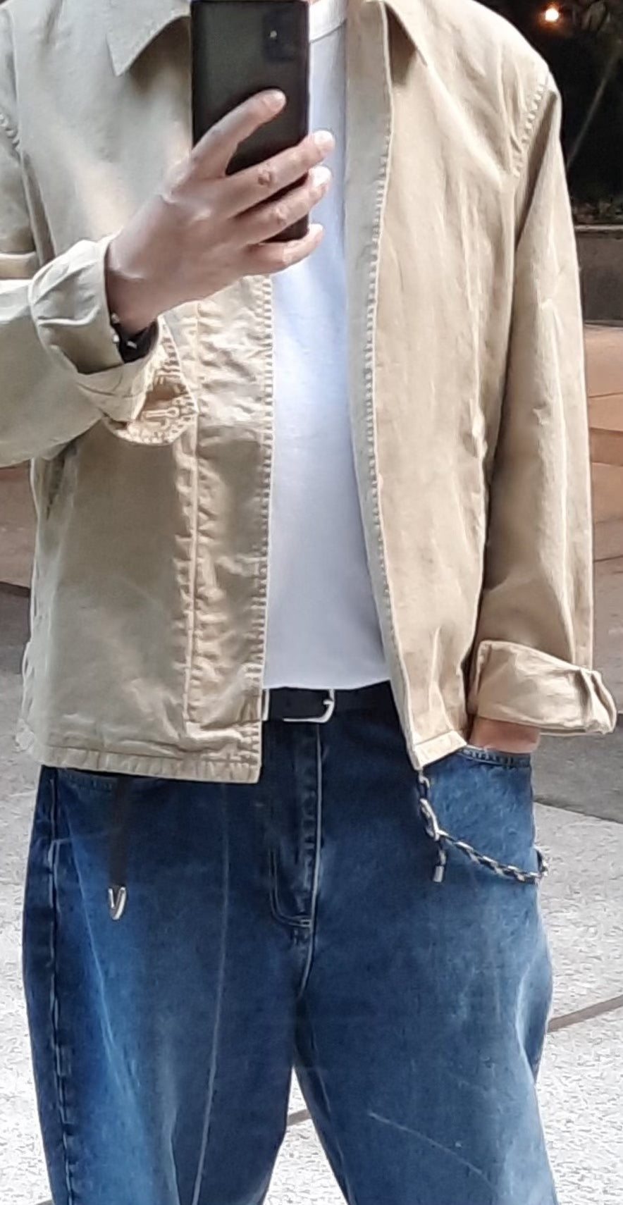 AURALEE DYED FINX LIGHT CHINO BLOUSON 26SS