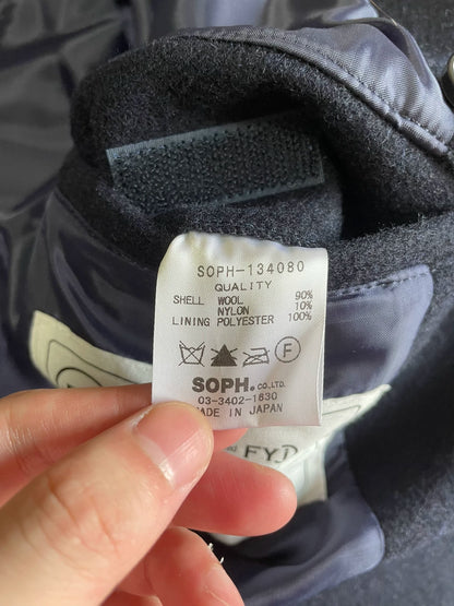 fragment design sophnet double-breasted coat