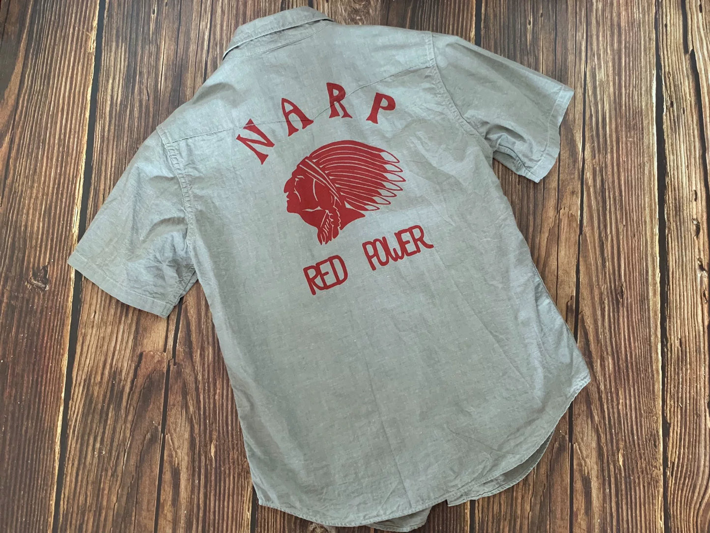 Red Power Short Sleeve Shirt