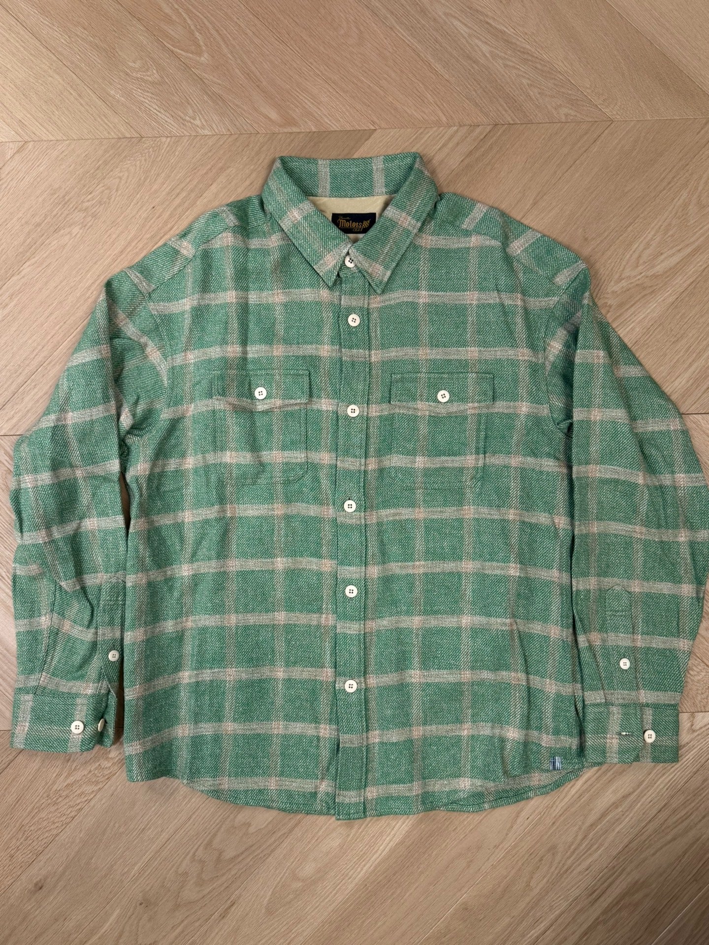 VISVIM 25SS Motors Club Lumber Check L/S