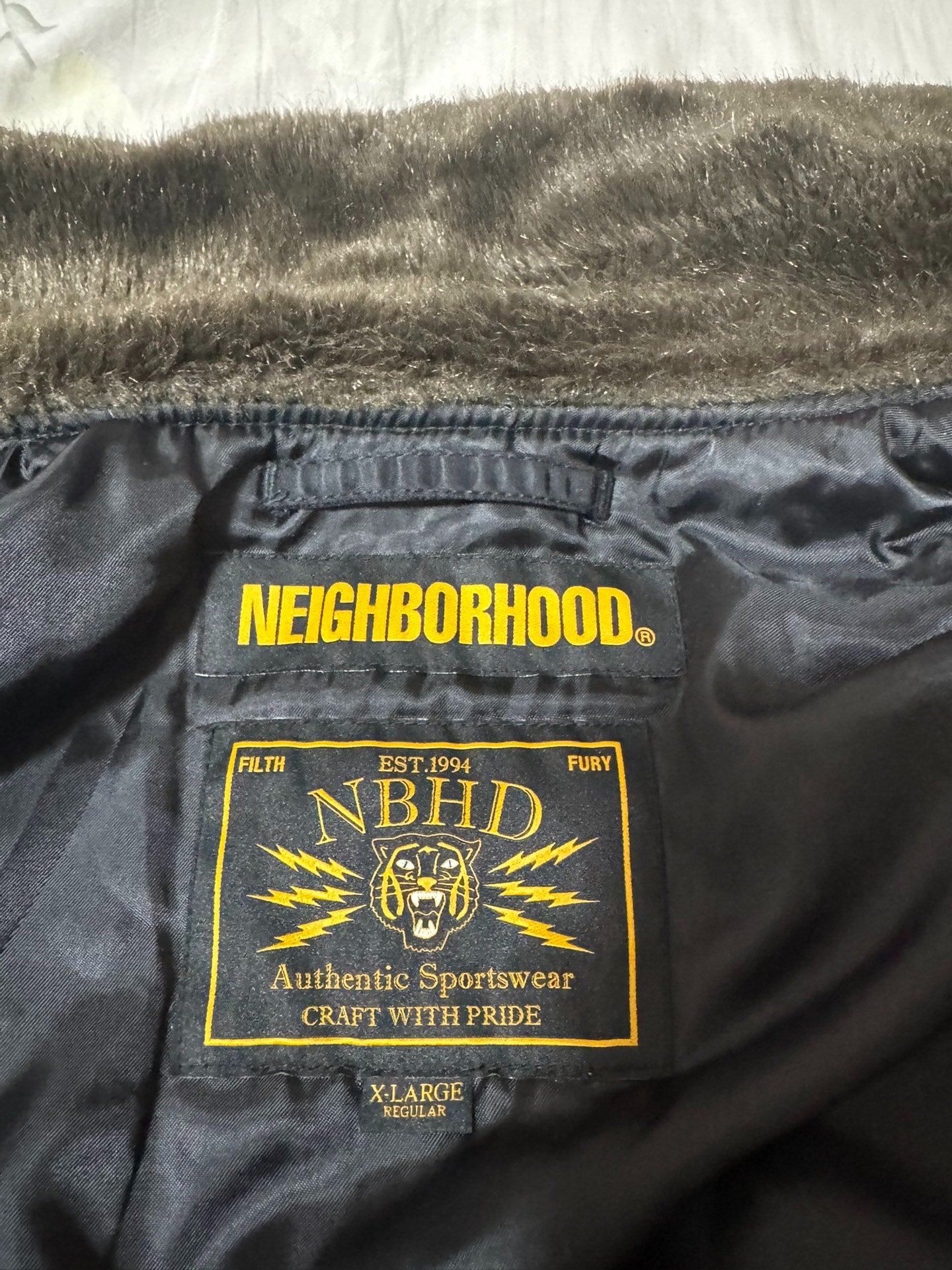 Neighborhood 18AW Fur Collar Jacket